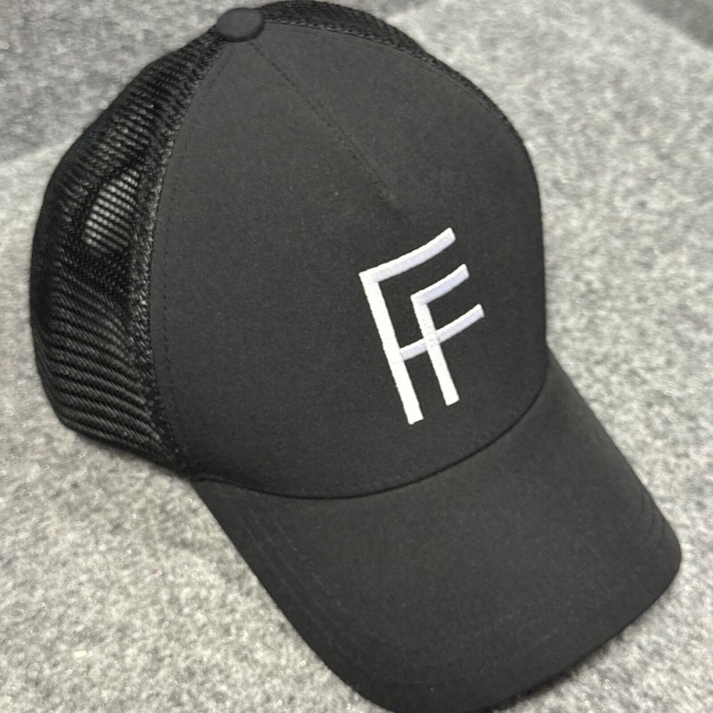 Ogio Black SnapBack Trucker Hat Famous Foods Las Vegas Outdoor Hiking Athleisure
